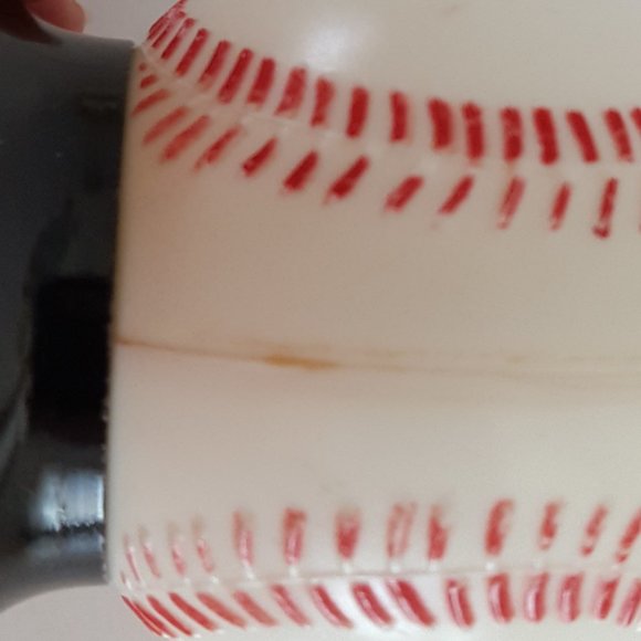 VIntage New York Mets Manufacturers Hanover Trust Plastic Baseball Bank … - Picture 8 of 16